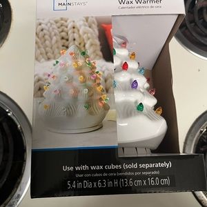 Glass Christmas Tree warmer